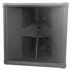 Twin 8" Mid horn